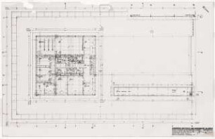 Chemische Institute der Universität Köln: Physikalische Chemie Grundriss OG, 1:100