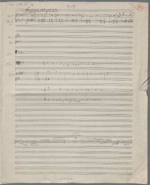 Concertos, vl, orch, op. 34, Sketches - BSB Mus.coll. 7.26 : [caption title:] op 34 // Langsam, sehr getragen