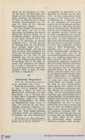 26: Schwäbische Biographien, [2] : Dominikus Zimmermann, Baumeister (1685-1766)
