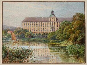 Schloss Gottorf - Vorderseite von links (Südflügel)