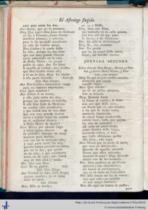 Jornada Segunda.