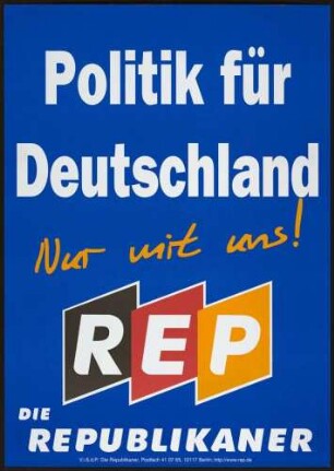 Republikaner, Europawahl 1999