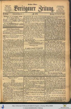22.11.1901 (Erstes Blatt)