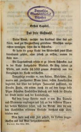 La San Felice : Historischer Roman aus der Zeit Neapels während der Franzosen - Herrschaft von Alexander Dumas. Deutsch von A. Kretzschmar, 13