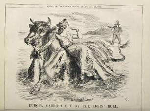 Europa carried off by the (John) Bull