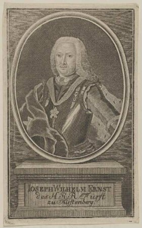 Bildnis des Ioseph Wilhelm Ernst zu Fürstenberg