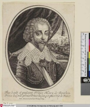 Henry de Bourbon Prince de Condé; [Henri de Condé]