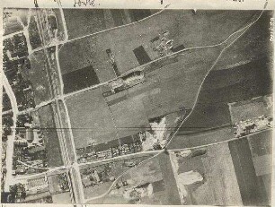 Flakbatterie südlich München westlich Isar, bei Sendling (2000 m)