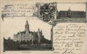 Leipzig: Neues Rathaus ; Altes Rathaus