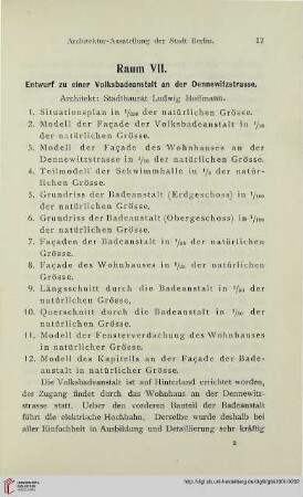 Raum VII