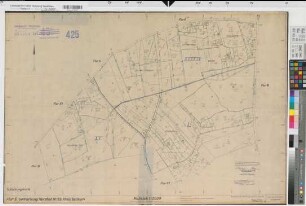 Herzfeld (Lippetal), Flurbereinigung Herzfeld-Düllo, Schätzungskarte Herzfeld Flur 5