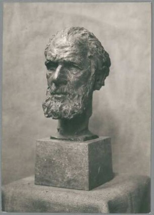 Porträt Carl Stumpf, 1927, Bronze