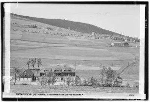 Oberwiesenthal. Dresdner Heim mit Fichtelberg