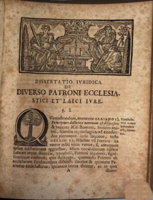 De Diverso Patroni Ecclesiastici Et Laici Ivre
