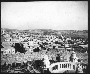 Jerusalem v. S. Turm des Zionklosters