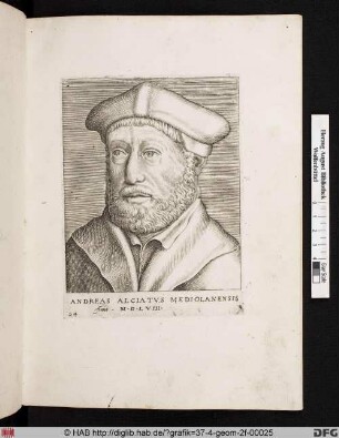 Andreas Alciatus Mediolanensis.