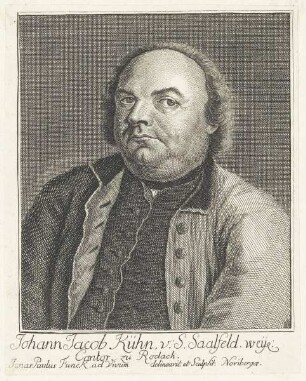 Bildnis des Johann Jacob Kühn
