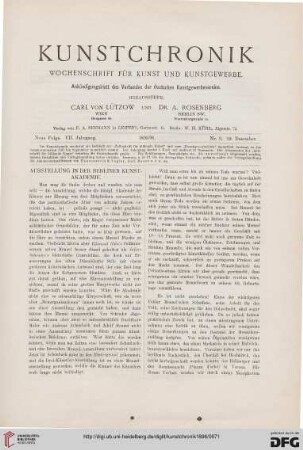 Heft 9 (19. Dezember 1896)