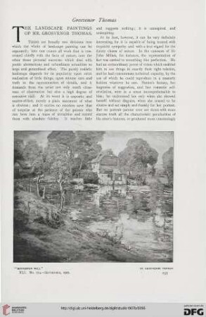 41: The landscape paintings of Mr. Grosvenor Thomas