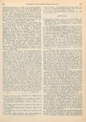 426-427 [Rezension] Der ungekündigte Bund