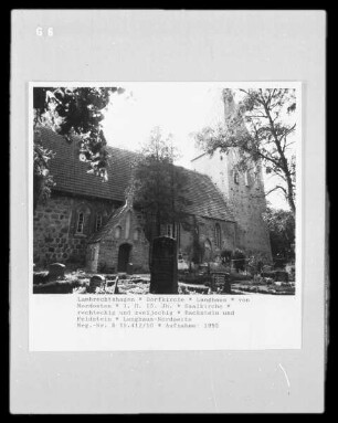 Dorfkirche — Langhaus