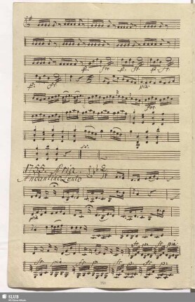 1755. Aria: Idol mio saro costante / Cimarosa, D.