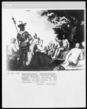 Die Predigt Johannes des Täufers