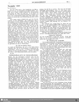 Neujahr 1929