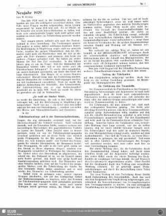 Neujahr 1929