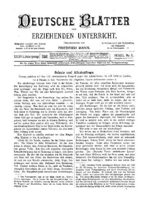 Schule und Alkoholfrage