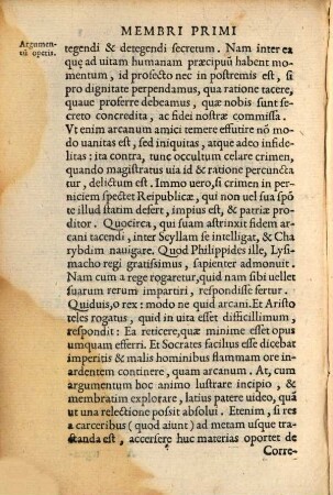 Relectio Fratris Dominici Soto ... de ratione legendi et delegendi secretum