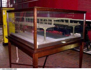 Bahnsteighalle des Düsseldorfer Hauptbahnhofs, Modell 1:20