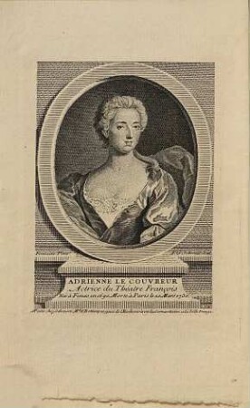 Lettres de Adrienne Le Couvreur