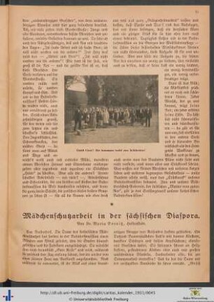 Mädchenschutzarbeit in der sächsischen Diaspora.