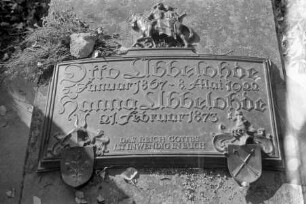 Gedenktafel für Otto Ubbelohde und Hanna Ubbelohde