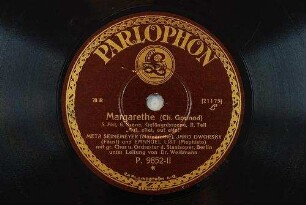 Margarethe : 5. Akt, 6. Szene, Gefängnisszene, II. Teil: "Auf, eilet, auf, eilet" / (Ch. Gounod)