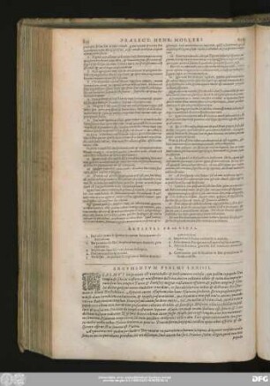 Argumentum Psalmi LXXIIII.