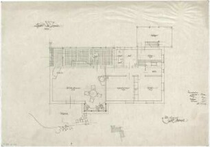 Gsaenger, Gustav; Tegernsee (Bayern); Landhaus Dr. Jamin - Grundriss