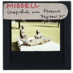 Middell, Gespräch am Strand