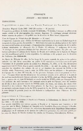 Chronique (Juillet-Décembre 1963)