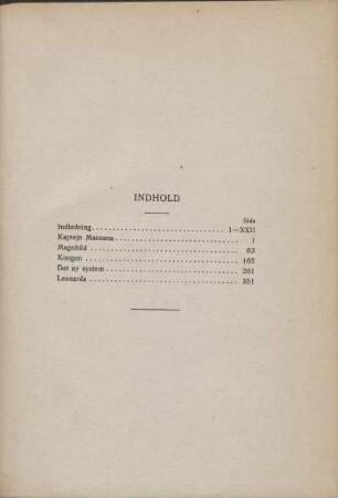 Indhold
