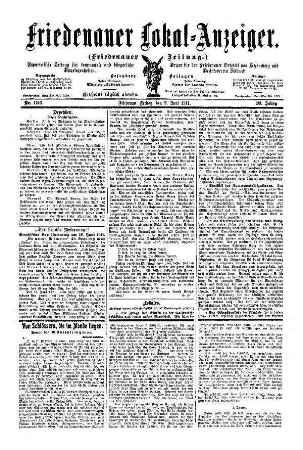 Nr. 134, 09.06.1911