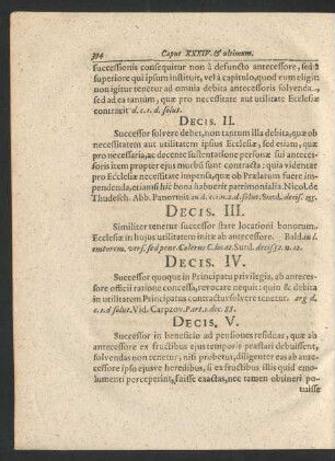 Decis. IV.