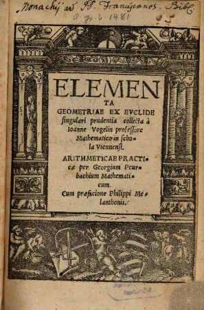 Elementa Geometriae Ex Evclide