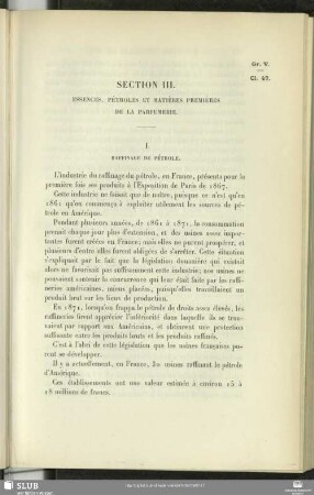 Section III. Essences, Pétroles Et Matières Premières De La Parfumerie