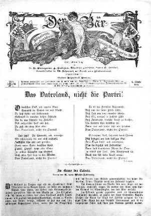 Nr. 1, 05.10.1889