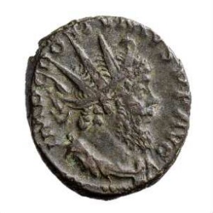 Münze, Antoninian, 268 n. Chr.