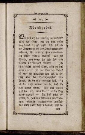 Abendgebet