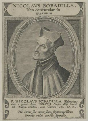 Bildnis des Nicolavs Bobadilla