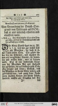 Das fünff und zwantzigste Capitel